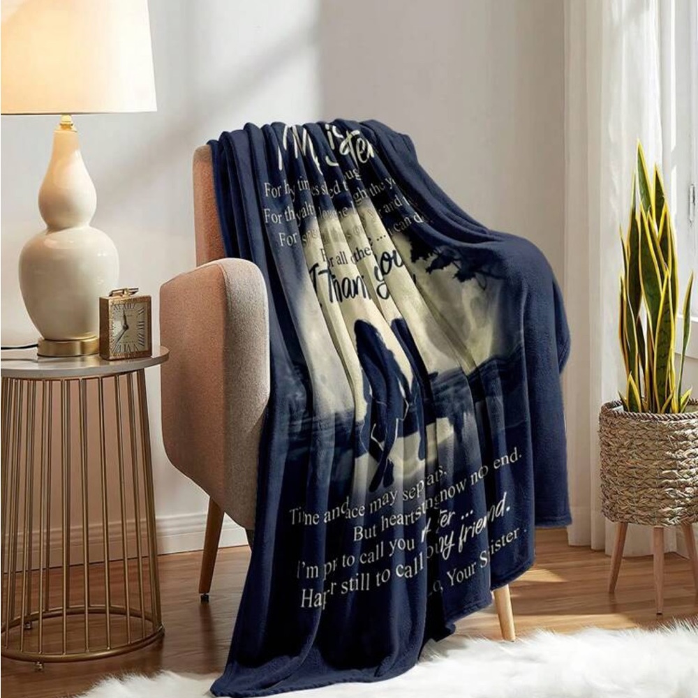 Throw Blanket 🏡 - Picture 2 of 2
